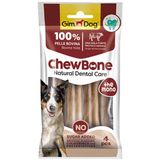 Gimdog Chew Bone Naturel Press Çiğneme Kemiği 4x80 gr 9 cm Köpek Ödülü