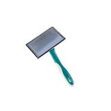Gimdog Silikon Başlıklı XL Büyük Boy İnce Tel Köpek Fırçası 18 x 11,5 cm