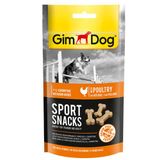 Gimdog Sport Snacks Kümes Hayvanı L-Carnitinli Tahılsız 60 gr Ödül Tableti