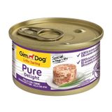 Gimdog Tavuk Etli ve Tuna Balıklı 85 gr Köpek Konserve