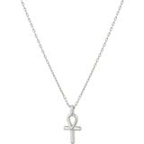 Gimora Ankh Gümüş Kolye - Beyaz