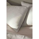Gine Teks 2 Adet Müslin 2 Kat Yastık Kılıfı Natural %100SAF Pamuk Hava Geçirgen 50X70 - 50 X 70 - Açık Bej