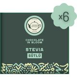 Ginger İstanbul Stevia Sütlü Tablet Çikolata Seti 6 Adet x 40 gr