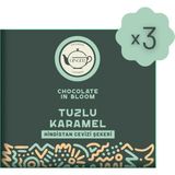 Ginger İstanbul Tuzlu Karamel Tablet Çikolata Seti 3 Adet x 40 gr