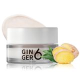 GINGER6 Enerji Verici PEPTI Krem - Peptitler, Hyaluronik Asit ve Zencefil Özü, Derin Nemlendirici ve Besleyici, Doğal İçerikli Yaşlanma Karşıtı ve Sıkılaştırıcı Yüz Nemlendirici - 50ml