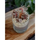 Gingerbread Cookies Aromatik Kahve Kokulu Vegan Soya Mum 300G - Kahverengi - 1 Adet