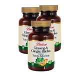 Ginseng Gingko Biloba Takviye Edici Gıda 3 X 720 mg X 120 Tablet Ginkgo Ginko 3 Kutu
