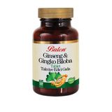 Ginseng & Ginkgo Biloba Tablet Takviye Edici Gıda