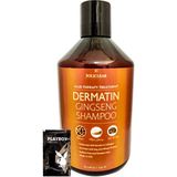 Ginsengli Özel Bakım Sampuani Uzun Güçlü Saç Besleme Dermatin Shampooı 500 ml + Hediye Jel - 1li