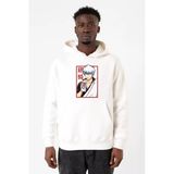 Gintama Anime Gintoki Fruit Juice Beyaz Erkek 3İp Kapşonlu Sweatshirt