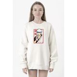 Gintama Anime Gintoki Fruit Juice Beyaz Kadın 2ip Sweatshirt