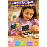 Giochi Preziosi Mini Brands Really Works Magic Cook Kitchen Cupcake Makinesi Gerçek Çalışan Mini Fırın Oyuncak Seti - Mavi