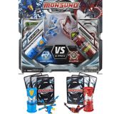 Giochi Preziosi MONSUNO, Lisanslı Airswitch VS Shadowhornet Figürleri, Fırlatma Kapsülleri ve 6 Oyun Kartı
