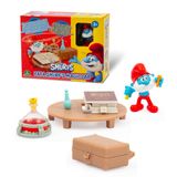 Giochi Preziosi Şirinler, büyük şirin mini oyun seti, atölye ve aksesuarlı, 5,5 cm büyüklüğünde şirin figürü, açılan çanta ve kitap, eğlenceli ve güvenli 3 yaşından itibaren