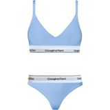 Giorgina Ferri 2’li Set Kadın Günlük Kullanıma Uygun Spor Sütyen+ Tanga Külot Kelly - XL - Mavi
