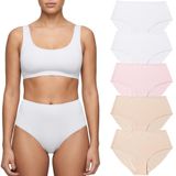 Giorgina Ferri Premium 5’li Kutu Kadın Lazer Kesim Dikişsiz Mikro Modal Bato Külot Mira (G-003 C, 2XL)