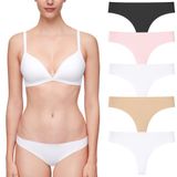 Giorgina Ferri Premium 5’li Kutu Kadın Lazer Kesim Dikişsiz Mikro Modal Tanga Külot BELLA (G-002 A, S)