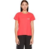 Giorgina Ferri Premium Kadın Ess Logo Tee T-Shirt Gabi - Fuşya