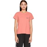 Giorgina Ferri Premium Kadın Ess Logo Tee T-Shirt Gabi - Somon