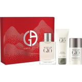 GIORGIO ARMANI Acqua Di Gio EDT 100 ml Erkek Parfüm & Duş Jeli & Deodorant Seti 3614274337211