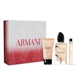 Giorgio Armani Si Kadın Parfüm Seti, EDP 100 ml + 10 ml + Vücut Losyonu 50 ml, Özel Kutulu