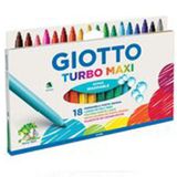 Giotto 18'li Turbo Maxi Keçe Uçlu Kalem