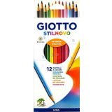 Giotto 256500TR Stilnovo 12 Renk Kuru Boya Kalemi