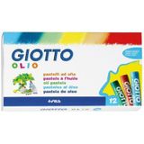 Giotto 293000 Olio 12 Renk Pastel Boya