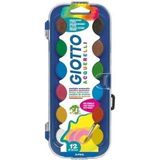 Giotto Acquerelli 12'li Mini Sulu Boya 23 mm Renkli Çocuk Oyunları İçin Eğlenceli Set
