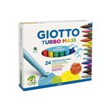 Giotto Keçeli Boya Kalemi Turbo Maxi 24 Renk, 6559478969196