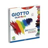 Giotto PASTEL BOYA YAĞLI OLIO MAXI SİLİNDİR 24 LÜ