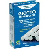 Giotto Robercolor Beyaz Tozsuz Tebeşir 10LU Paket 538700 Ölçülerle Üstün Kalite