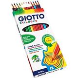 Giotto Stilnovo Kuru Boya Seti 12li Çok Renkli