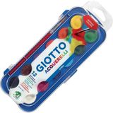 Giotto Suluboya Setli Ürün 12 Parça Renkli Boyalar 351200 3+ Yaş İçin Pratik Kullanım