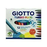 Giotto Turbo Maxi Keçeli Kalem 12 Renk Altın