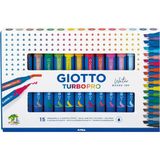 Giotto Turbo Pro 15'Li Çift Uçlu Marker Kalem Seti / 427800