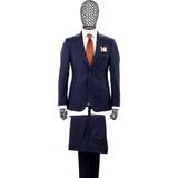 Giovane Gentile Giovane G. Designers Lacivert Takım Elbise (Basic Series) Erkekler İçin Modern ve Şık - 52