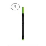 Gıpta 0.4 MM 12'li Yeşil Üçgen Karton Kutu Fineliner Kalem