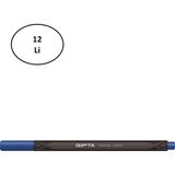 Gıpta 0.4 MM Gök Mavisi Üçgen 12Lİ Fineliner Kalem