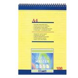 Gipta 1372 Color Master A4 Spiralli Karton Kapak 100 Yaprak Çizgili Bloknot