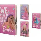Gıpta 14X20CM 96 Yaprak Barbie Kilitli Dikişli Sert Kapak Hatıra Defteri 3432000