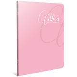 Gıpta 1702 Mica Dikişli PP Kapak A4 40 Yaprak Çizgili Defter Pembe
