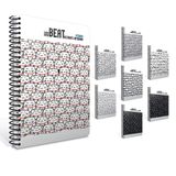 Gıpta 189690 Defter A4 Beat Spiralli Karton 80 Yaprak Çizgili Defter