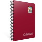 Gıpta 1976 Chromo Spiralli Pp Kapak A4 40 Yaprak Çizgili Defter Kırmızı