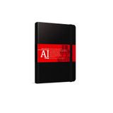 Gıpta 2024 109-AIK AI Diary 17X24 İplik Dikişli Sert Kapak Günlük Krem Ajanda