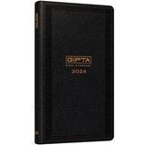 Gıpta 2024 Ticari Kasa Ajandası 17X33 cm 118 Tck - Siyah - sert kapak - 14x20