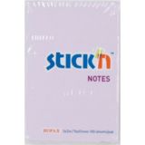 Gıpta 21402 Stickn Pastel Lila 100 Yaprak 76x51 Yapışkanlı Not Kağıdı