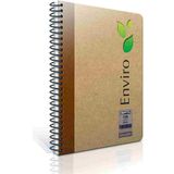 Gıpta 2333 13X21 Envıro Spiralli Sert 100 Yaprak Çizgili Defter