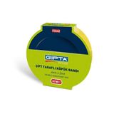 Gıpta 25 mm x 3 mt Çift Taraflı Köpük Montaj Bandı