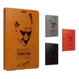 Gıpta 2599 Atatürk Spiralli Sert Kapak 13X21 120 Yaprak Çizgili Defter
